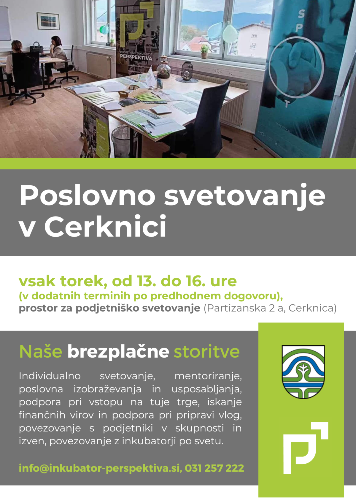 poslovno svetovanje v cerknici